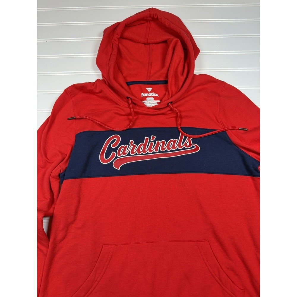 Fanatics St. Louis Cardinals Hoodie Women's Small‎ Red EUC